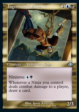 Ingenious Infiltrator (V.1)⁣ - Modern Horizons: Retro Frame Cards⁣ (Uncommon)⁣ [28]
