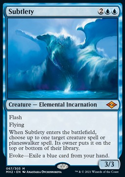 Subtlety⁣ - Modern Horizons 2⁣ (Mythic)⁣ [67]