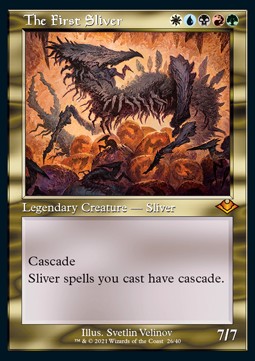 The First Sliver (V.1)⁣ - Modern Horizons: Retro Frame Cards⁣ (Mythic)⁣ [26]