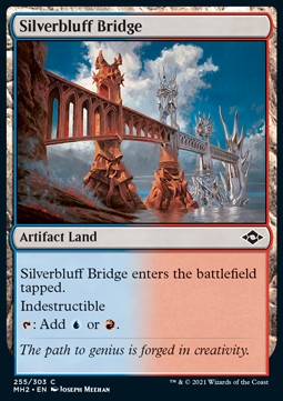 Silverbluff Bridge⁣ - Modern Horizons 2⁣ (Common)⁣ [255]