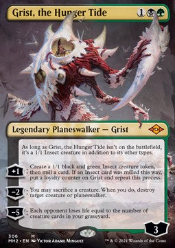 Grist, the Hunger Tide (V.1)⁣ - Modern Horizons 2: Extras⁣ (Mythic)⁣ [306]