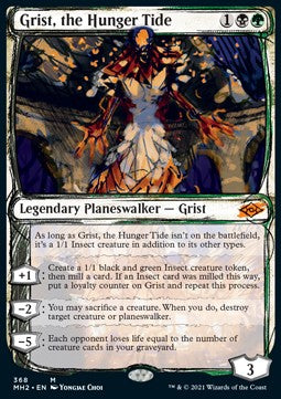 Grist, the Hunger Tide (V.2)⁣ - Modern Horizons 2: Extras⁣ (Mythic)⁣ [368]