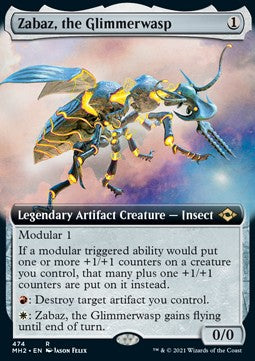 Zabaz, the Glimmerwasp⁣ - Modern Horizons 2: Extras⁣ (Rare)⁣ [474]