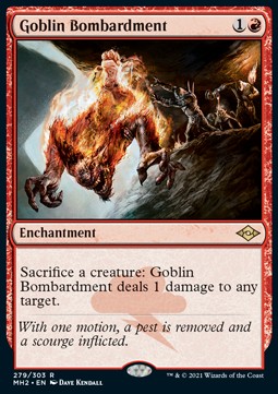 Goblin Bombardment (V.1)⁣ - Modern Horizons 2⁣ (Rare)⁣ [279]