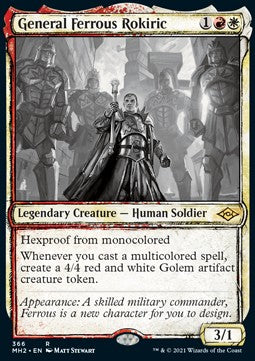 General Ferrous Rokiric⁣ - Modern Horizons 2: Extras⁣ (Rare)⁣ [366]