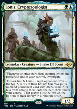 Lonis, Cryptozoologist⁣ - Modern Horizons 2: Extras⁣ (Rare)⁣ [370]