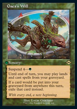 Gaea's Will (V.1)⁣ - Modern Horizons 2: Extras⁣ (Rare)⁣ [412]