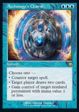 Archmage's Charm (V.1)⁣ - Modern Horizons: Retro Frame Cards⁣ (Rare)⁣ [7]