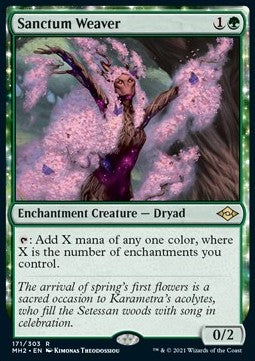 Sanctum Weaver⁣ - Modern Horizons 2⁣ (Rare)⁣ [171]