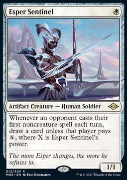Esper Sentinel⁣ - Modern Horizons 2⁣ (Rare)⁣ [12]
