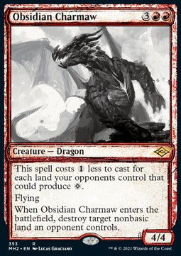 Obsidian Charmaw⁣ - Modern Horizons 2: Extras⁣ (Rare)⁣ [353]