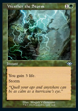 Weather the Storm (V.1)⁣ - Modern Horizons: Retro Frame Cards⁣ (Uncommon)⁣ [24]