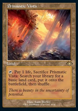 Prismatic Vista (V.1)⁣ - Modern Horizons: Retro Frame Cards⁣ (Rare)⁣ [40]