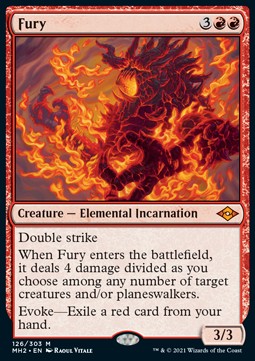 Fury⁣ - Modern Horizons 2⁣ (Mythic)⁣ [126]