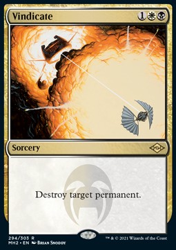 Vindicate (V.1)⁣ - Modern Horizons 2⁣ (Rare)⁣ [294]