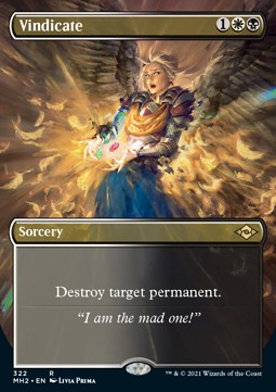 Vindicate⁣ - Modern Horizons 2: Extras⁣ (Rare)⁣ [322]