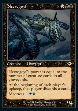 Necrogoyf (V.1)⁣ - Modern Horizons 2: Extras⁣ (Rare)⁣ [398]