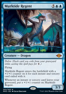 Murktide Regent⁣ - Modern Horizons 2⁣ (Mythic)⁣ [52]