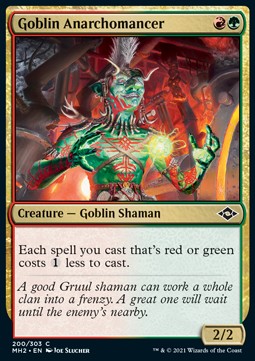 Goblin Anarchomancer⁣ - Modern Horizons 2⁣ (Common)⁣ [200]