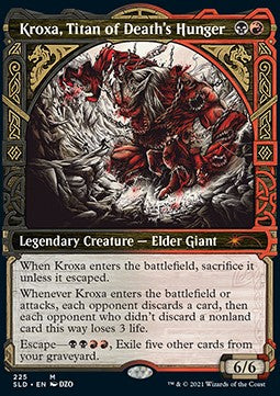 Kroxa, Titan of Death's Hunger⁣ - Secret Lair Drop Series⁣ (Mythic)⁣ [225]