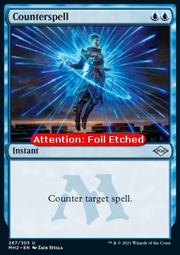 Counterspell (V.2)⁣ - Modern Horizons 2⁣ (Uncommon)⁣ [267]