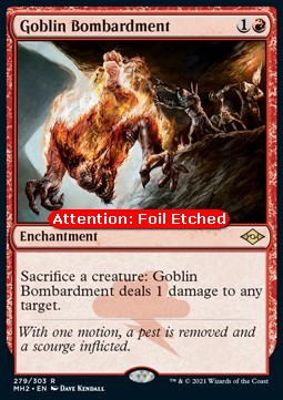 Goblin Bombardment (V.2)⁣ - Modern Horizons 2⁣ (Rare)⁣ [279]