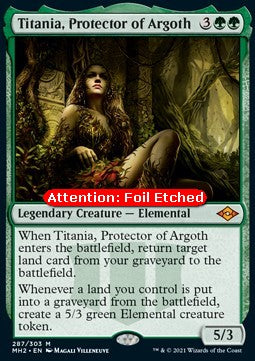 Titania, Protector of Argoth (V.2)⁣ - Modern Horizons 2⁣ (Mythic)⁣ [287]