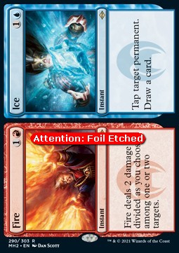 Fire // Ice (V.2)⁣ - Modern Horizons 2⁣ (Rare)⁣ [290]