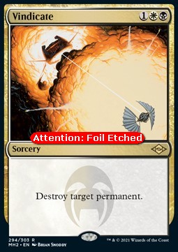 Vindicate (V.2)⁣ - Modern Horizons 2⁣ (Rare)⁣ [294]