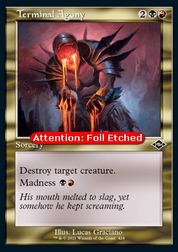 Terminal Agony (V.2)⁣ - Modern Horizons 2: Extras⁣ (Common)⁣ [424]