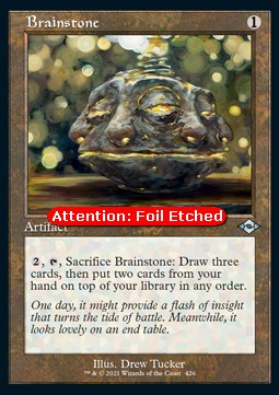Brainstone (V.2)⁣ - Modern Horizons 2: Extras⁣ (Uncommon)⁣ [426]