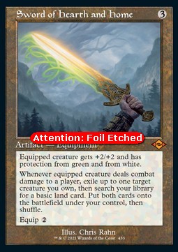 Sword of Hearth and Home (V.3)⁣ - Modern Horizons 2: Extras⁣ (Mythic)⁣ [433]