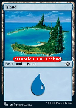 Island (V.2)⁣ - Modern Horizons 2: Extras⁣ (Land)⁣ [483]