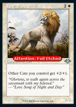 King of the Pride (V.2) - Modern Horizons: Retro Frame Cards (Uncommon) [RMH2-4]