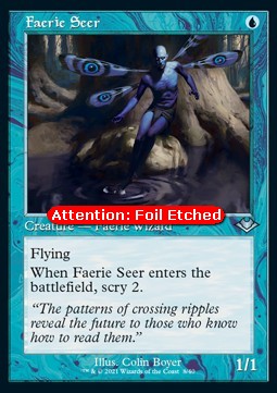 Faerie Seer (V.2)⁣ - Modern Horizons: Retro Frame Cards⁣ (Uncommon)⁣ [8]