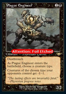 Plague Engineer (V.2)⁣ - Modern Horizons: Retro Frame Cards⁣ (Rare)⁣ [14]