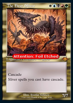The First Sliver (V.2)⁣ - Modern Horizons: Retro Frame Cards⁣ (Mythic)⁣ [26]