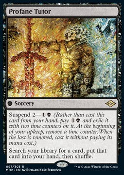 Profane Tutor⁣ - Modern Horizons 2: Promos⁣ (Rare)⁣ [97]
