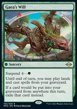 Gaea's Will⁣ - Modern Horizons 2: Promos⁣ (Rare)⁣ [162]