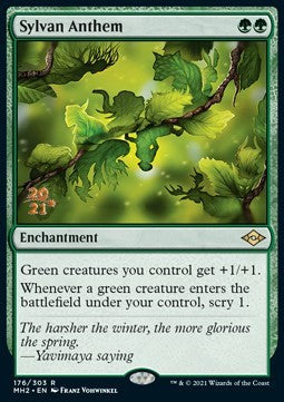 Sylvan Anthem⁣ - Modern Horizons 2: Promos⁣ (Rare)⁣ [176]