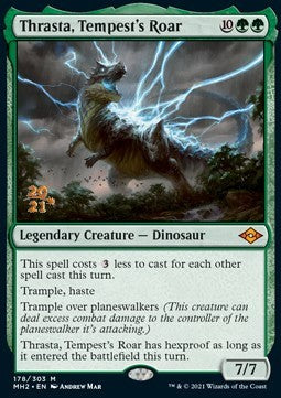 Thrasta, Tempest's Roar⁣ - Modern Horizons 2: Promos⁣ (Mythic)⁣ [178]