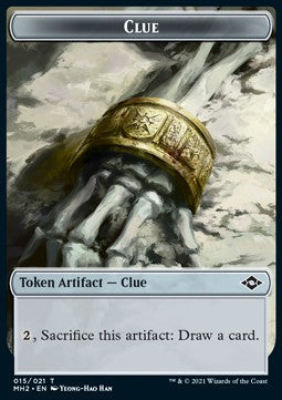 Clue Token (V.2)⁣ - Modern Horizons 2: Extras⁣ (Token)⁣ [T15]