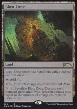 Blast Zone⁣ - Secret Lair Drop Series⁣ (Rare)⁣ [504]