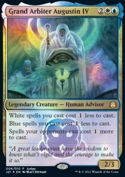 Grand Arbiter Augustin IV - Judge Rewards Promos (Rare)