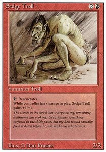 Sedge Troll⁣ - Revised⁣ (Rare)
