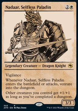 Nadaar, Selfless Paladin⁣ - Adventures in the Forgotten Realms: Extras⁣ (Rare)⁣ [303]