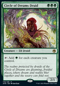 Circle of Dreams Druid⁣ - Adventures in the Forgotten Realms⁣ (Rare)⁣ [176]
