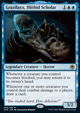 Grazilaxx, Illithid Scholar⁣ - Adventures in the Forgotten Realms⁣ (Rare)⁣ [60]