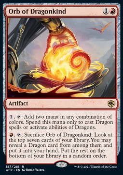 Orb of Dragonkind⁣ - Adventures in the Forgotten Realms⁣ (Rare)⁣ [157]