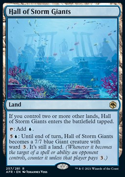 Hall of Storm Giants⁣ - Adventures in the Forgotten Realms⁣ (Rare)⁣ [257]
